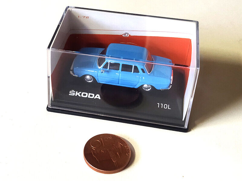 Abrex Škoda 110L 1:72 - Modrá Světlá